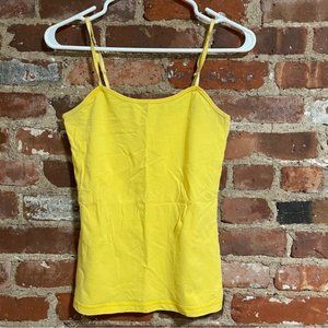 Joe Boxer | yellow cami spaghetti strap tank top size medium